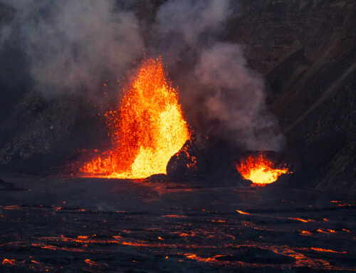 Hiking Kilauea Iki Trail Amidst an Eruption at Hawaii Volcanoes National Park